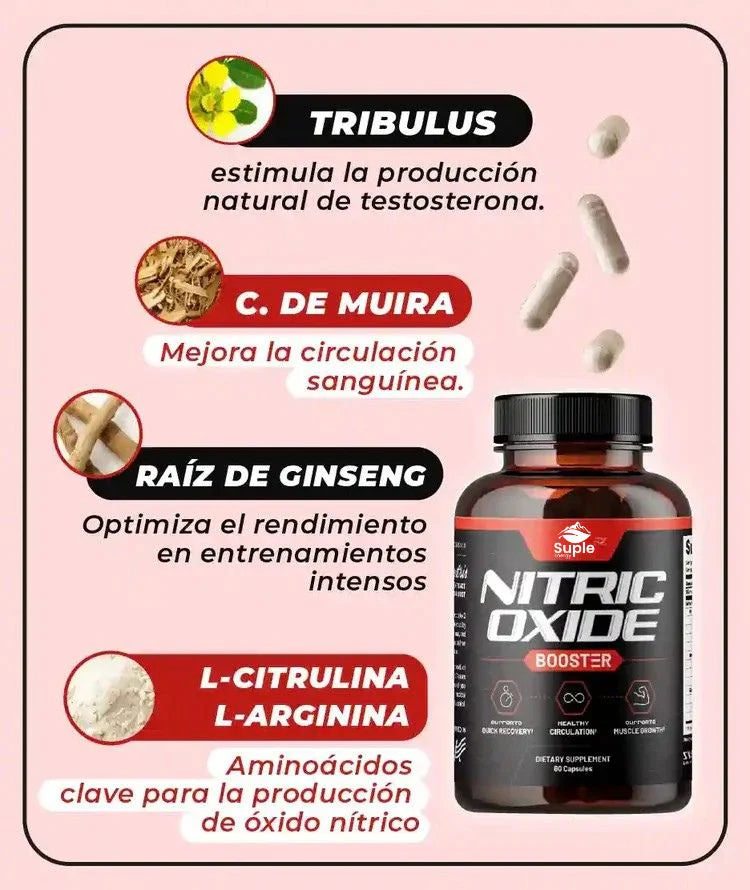 OXIDO NITRICO 1000MG 60 CAPS