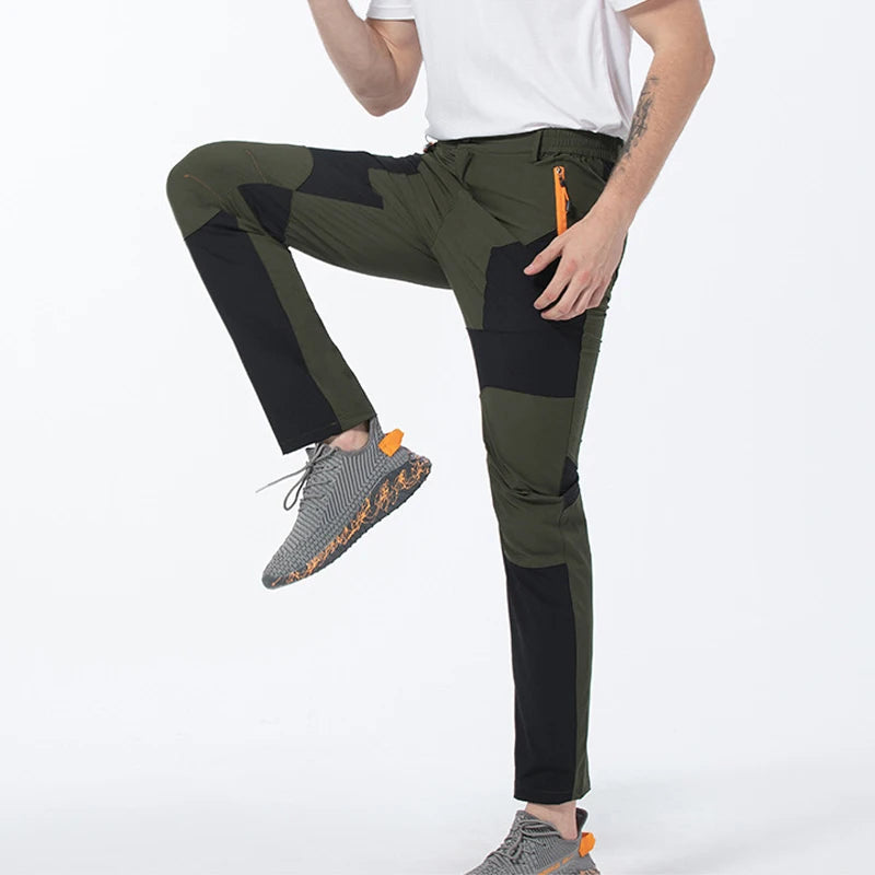 TRVLWEGO Men's Versatile Quick-Dry Pants for Outdoor Activities