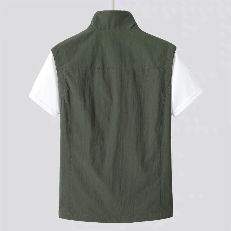 Versatile Multi-pocket Vest for Summer Adventures, Ideal for Outdoor Enthusiasts