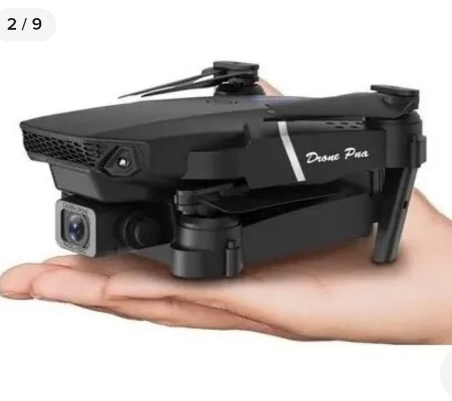Dron E88 con Cámara HD + Bolso y Batería Incluida