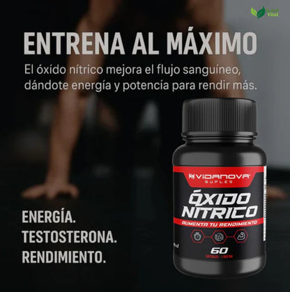 OXIDO NITRICO 1000MG 60 CAPS